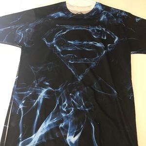 Blue Superman shirt